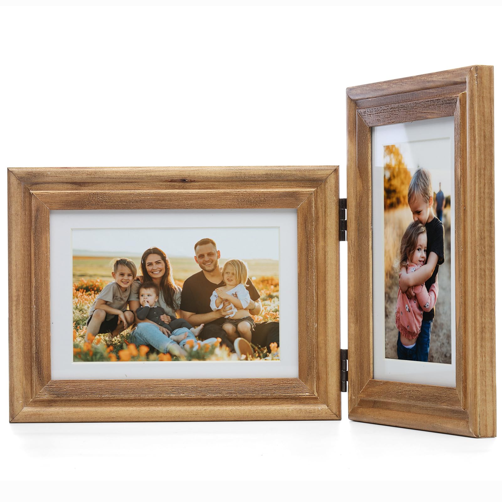 Amazon.com - WISADD Horizontal & Vertical 5X7 Picture Frames